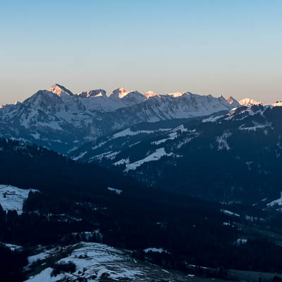 Aussicht vom Gugershörnli