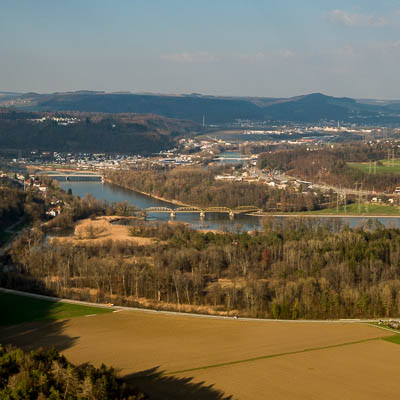 Aussicht von Leuggern