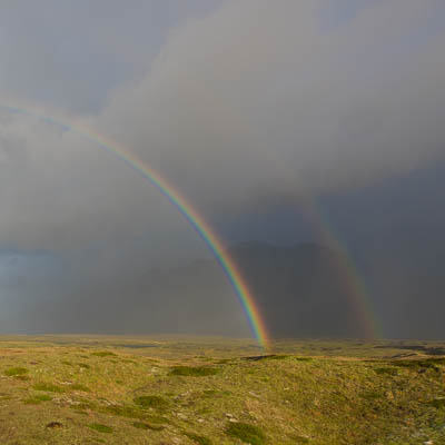 Doppelter Regenbogen