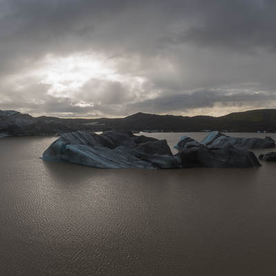 Gletschersee im Skaftafell-Nationalpark