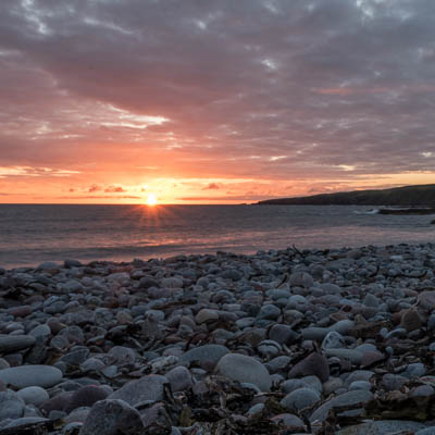 Sonnenaufgang an der Nordsee