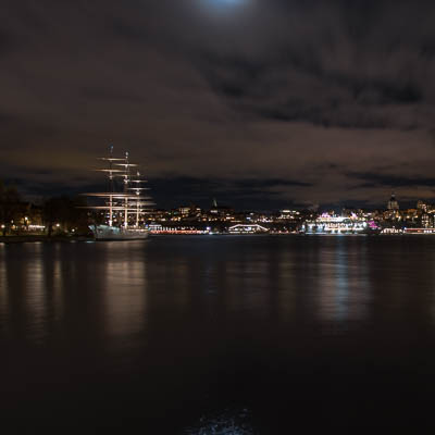 Stockholm bei Nacht